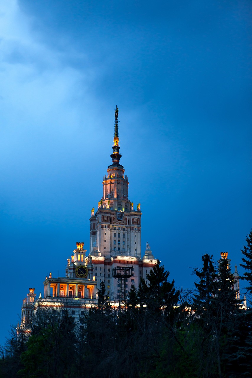 moscow, moscow state university, evening, lomonosov moscow state university, university, night, moscow, university, university, university, university, university